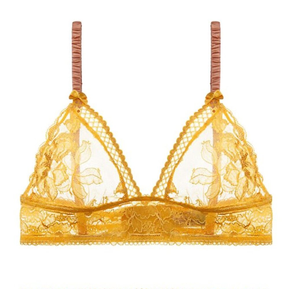 Stella McCartney Naomi Gliding Lace Soft Cup Bra